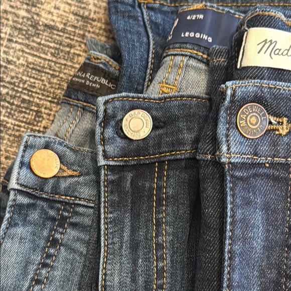 Madewell, GAP, and Banana Republic Denim jeans - Picture 14 of 14